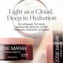 Josie Maran Whipped Argan Oil Body Butter Trio - Skin Firming Cream With Whipped Shea Butter & Avocado Oil - 3-Piece Body Butter Gift Set - Unscented (2 X 2 Oz) & Vanilla Apricot (2 Oz)