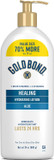 Gold Bond Healing Hydrating Lotion With Aloe Moisturizes, Heals & Smooths Dry Skin, Delivers Immediate 24-Hour Hydration, Value Size, 24 Oz Gold Bond Healing Hydrating Lotion With Aloe Moisturizes, Heals & Smooths Dry Skin, Delivers Immediate 24-Hour Hydration, Value Size, 24 Oz