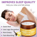 Magnesium Cream For Leg Cramps & Joint Pain Relief  Soothing Nighttime Magnesium Body Butter For Muscle Relaxant, Sleep Aid For Adults  Magnesium Lotion For Seniors & Active Lifestyles