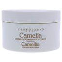 LErbolario Body Cream  Moisturizing Body Butter  Nourishes, Protects With Camellia Oils  Floral Scented Antioxidant Skin Care  Camellia  6.7 Oz