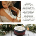 Montana Snow Lotion - Organic Handmade Hydrating Daily Moisturizing Lotion For Extremely Dry Skin, Shea Body Lotion, 100% Natural Non Toxic Body Lotion, Vit E And Aloe Vera 8Oz (Whitefish Waters)