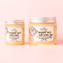 Bella & Bear Pineapple Body Scrub Exfoliator - Vegan (6.7Oz)