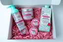 Bella & Bear Sweet 'N' Sassy Watermelon Mega Bath & Body Gift Set With Foaming Shower Gel & Bubble Bath, Bath Milk, Body Scrub & Lip Scrub And Lip Butter Great Gifts For Women