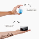 Bushbalm Ingrown Hair And Razor Bumps Minimizer 2-Step Routine - Includes Nude Ingrown Hair Oil (30 Ml) And Sweet Escape Exfoliating Scrub (236 Ml)