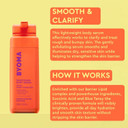 Byoma Smoothing Body Serum & Polish Bundle  For Breakouts & Textured Skin  Exfoliating + Soothing With Pha, Succinic Acid & Blue Tansy  Skin Barrier Support  10.4 Fl Oz + 6.76 Fl Oz