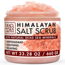 Dead Sea Collection Himalayan Salt Scrub  Exfoliating Body Scrub For Women  Moisturizing And Nourishing Skin  With Pure Oils And Dead Sea Minerals (23.28 Oz)
