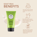 Dionis - Goat Milk Skincare Scented Whipped Body Scrubs - Intensely Hydrating Exfoliating Wash For Softer, Smoother Skin, Made In The Usa - Cruelty Free And Paraben Free, Verbena & Cream, 6Oz