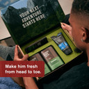 Every Man Jack MenS Pacific Cypress Bath And Body Gift Set - Clean Ingredients & Conifer Branches, Sea Salt, And Citrus Scent - Body Wash, 2-In-1 Shampoo, Deodorant & Face Wash