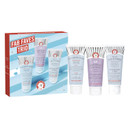 First Aid Beauty Fab Faves Trio: Cleanse & Hydrate Dry, Distressed Skin With Travel Size Essentials, Kp Bump Eraser Body Scrub With 10% Aha, Ultra Repair Cream & Pure Skin Face Cleanser (2 Oz, 3Ct)