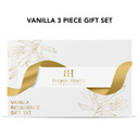 Gift Set For Women & Men | Vanilla Body Scrub, Body Wash, Hand Cream, Lip Balm, Loofah | 5 Piece Set | Birthday, Wife, Girlfriend, Sister | 10.2 Fl Oz
