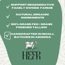 100% Grass Fed Beef Tallow For Skin Care, All-Natural Face And Body Whipped Beef Tallow Moisturizer, Organic Beef Tallow Moisturizer For Skin, Face And Body Lotion - (Alpine Dream) 2 Oz