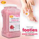 Spa Redi  Sensual Rose Pumice Scrub Gel, Exfoliating, Hydrating & Nourishing, Infused With Hyaluronic Acid, Amino Acids, Panthenol And Comfrey Extract For Glowy Smooth Skin  128Oz Gallon