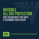 Certain Dri Prescription Strength Clinical Antiperspirant Dry Spray  72Hr Sweat & Odor Protection, Cucumber Fresh Scent, 25% Aluminum Chlorohydrate  Hyperhidrosis Treatment For Men & Women, (4.2Oz)