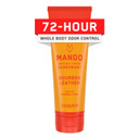 Mando Whole Body Deodorant For Men - Invisible Cream - 72 Hour Odor Control - Aluminum Free, Baking Soda Free, Skin Safe - 3 Ounce Tube (Bourbon Leather)