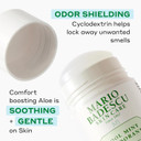 Mario Badescu Aluminum Free Deodorant For Women & Men | Baking Soda & Paraben Free | Underarm Odor Protection For All-Day Freshness | Gentle On Skin | Nourishing Botanical Blend Mario Badescu Aluminum Free Deodorant For Women & Men | Baking Soda & Paraben Free | Underarm Odor Protection For All-Day Freshness | Gentle On Skin | Nourishing Botanical Blend