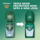 Mitchum MenS Triple Odor Protection Antiperspirant & Deodorant Roll-On, Unscented, 48Hr Protection, Vegan, 3.4 Oz