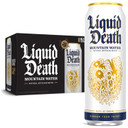 Liquid Death Still Mountain Water, 19.2 Oz King Size Cans (8-Pack)