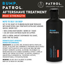 Bump Patrol Maximum Strength Aftershave Formula - After Shave Solution Eliminates Razor Bumps And Ingrown Hairs - 2 Ounces