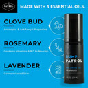 Bump Patrol Pre-Shave Oil For Men With Natural Essential Oils - Smooth Shave, Softer Skin - 1 Ounce