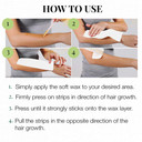 Clean + Easy Extra Large Cloth Wax Strips Roll  Non-Woven Epilating Roll For Hair Removal, Muslin Wax Strips For Body & Legs, 50 Yards