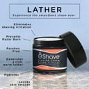 Shaving Cream For Men, Orange Sandalwood, Prevents Shaving Irritation And Razor Burn, Generates A Rich Lather For A Soft, Silky, Smoothest Shave
