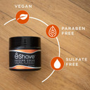 Shaving Cream For Men, Orange Sandalwood, Prevents Shaving Irritation And Razor Burn, Generates A Rich Lather For A Soft, Silky, Smoothest Shave