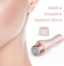 Facial Hair Remover For Women, Leuxe Painless Hair Removal Waterproof Shaver Razor With Led Light For Peach Fuzz Fine Hair Chin Cheek Upper Lip (Rose) Facial Hair Remover For Women, Leuxe Painless Hair Removal Waterproof Shaver Razor With Led Light For Peach Fuzz Fine Hair Chin Cheek Upper Lip (Rose)