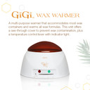 Gigi Hair Removal Wax Warmer, With All Purpose Honee, For 14 Oz Wax Cans