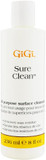 Gigi Sure Clean Wax Remover  All-Purpose Surface Cleaner For Wax Residue Removal, 8 Fl Oz