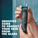 Gillette Intimate MenS Pubic Hair Trimmer, Skinfirst Pubic Hair Trimmer For Men, Waterproof, With Anti Chafe Stick