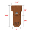 Hide & Drink, Double Edge Protector Case, Barber Razor Sheath, Safety Cover, Travel And Commuter Essentials, Portable Carry Bag, Vintage, Full Grain Leather, Handmade, Bourbon Brown Hide & Drink, Double Edge Protector Case, Barber Razor Sheath, Safety Cover, Travel And Commuter Essentials, Portable Carry Bag, Vintage, Full Grain Leather, Handmade, Bourbon Brown