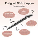 Kitsch Dermaplane Razor For Women Face - Face Razors For Women And Men - Eyebrow Trimmer, Shaver, Recycled Plastic Dermaplaning And Skin Care Tool - Black, 12 Pcs