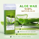 Liddy Dance Hair Removal Wax, Wax Refill, Soft Wax Roller Cartridge For Roll On Waxing Kit, Aloe Depilatory Rolling Wax For Sensitive Skin, 4 Pack (14.1 Oz)