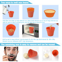 Nose Wax Kit From Cofashion - 50G Wax For Hair Removal, 20 Applicators (Up To 20 Uses), 10 Paper Cups For Nose And Ear Waxing