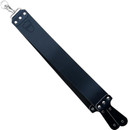 Parker Handmade Latigo Leather Strop For Straight Razor & Knife Sharpening  Usa Made, Paddle Handle W/Brass Chicago Screws, Twin Canvas & Leather Straps (3" × 27") (Black)