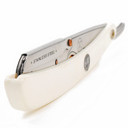 Parker Srw Straight Edge Razor With 100 Platinum Stainless Steel Single Edge Blades For A Close Barber Shop Shave