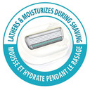 Schick Intuition Razors For Women | Pure Nourishment Razor Blades Refill With Organic Aloe For Sensitive Skin | 8 Count