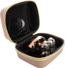 Skull Shaver Beige Butterfly Kiss Electric Razor Travel Case