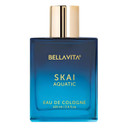 Bellavita Luxury Skai Aquatic Unisex Cologne (3.48 Fl.Oz) Gift | Unisex Fresh Cologne Perfume | Long-Lasting Body Mist With Bergamot & Pink Pepper | Clean, Natural & Cruelty-Free Vanilla Perfume