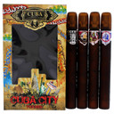 Cuba City 4-Piece Set For Men, (Hollywood + Vegas + Miami + New York)