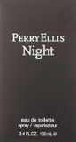Perry Ellis Night By Perry Ellis For Men Eau-De-Toillete Spray, 3.4 Ounce