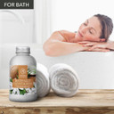Bath Salts Coconut Monoi 21.16 Oz - Coconut Monoi Bath Salts 600G - Best For Good Sleep - Stress Relief - Beauty - Relaxing - Bathing - Body Care
