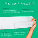 Cleanlogic Bath And Body Exfoliating Stretch Bath/Shower Cloth, Assorted Colors, 3 Count