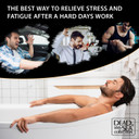 Dead Sea Collection Bath Salts For Men With Eucalyptus & Mint Oils - Muscle Recovery Bath Soak  Mens Pure Dead Sea Salt For Soothing And Relaxing - 37 Oz