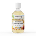 Deep Steep Bubble Bath, Peach Praline (The Old Village), 17 Oz  Soothing Soak With Shea Butter, Argan Oil, Aloe Vera & Coconut Oil  Vegan, Sulfate-Free, Ph-Balanced Clean Beauty