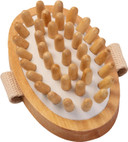 Cellulite Hand Brush - Cellulite Treatment Brush, Effective Cellulite Remover And Massager For Smooth, Toned Skin, Natural Wooden Exfoliating Massager Brush