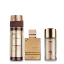 Al Haramain Amber Oud Gold Edition 3 Pc Gift Set For Unisex - Luxury Cologne & Perfume For Men & Women - 2.5 Oz Edp Spray, 1 Oz Edp Spray, 6.6 Oz Body Spray - Arabian & Arabic Long Lasting Fragrance Al Haramain Amber Oud Gold Edition 3 Pc Gift Set For Unisex - Luxury Cologne & Perfume For Men & Women - 2.5 Oz Edp Spray, 1 Oz Edp Spray, 6.6 Oz Body Spray - Arabian & Arabic Long Lasting Fragrance