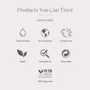 Clean Classic Eau De Parfum Warm Cotton Duo Set | Vegan, Phthalate-Free, & Paraben-Free | 30Ml Spray Bottle & 10Ml Rollerball Fragrance