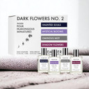 Demeter Dark Flowers No. 2 Humongous Miniature Set Of 4 Colognes, Haunted Souls - Mystical Blooms - Shadow Flowers - Ominous Mist, Perfumes For Women, 0.5 Oz Each