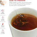 Pinky Up Chai Latte Pyramid Tea Sachets - 10 Mg Caffeine Per Serving, Non-Gmo & Gluten Free, Certified Kosher - 15 Biodegradable Whole Tea Bags